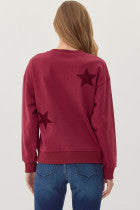 STAR PATCH SWEATSHIRT