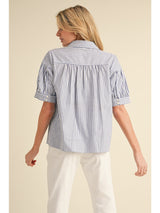 Open-Collar Top