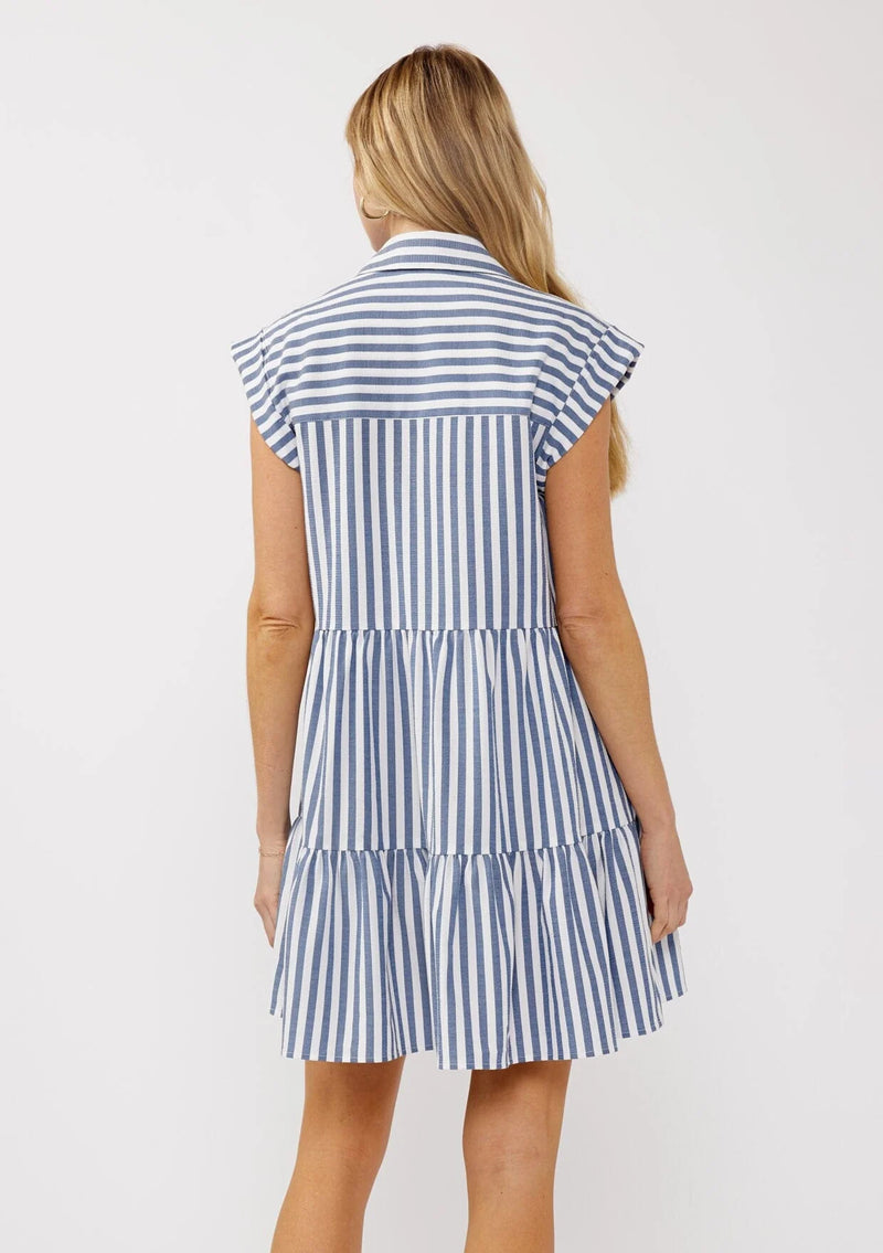 LOVESTITCH|Sail Away Striped  Dress