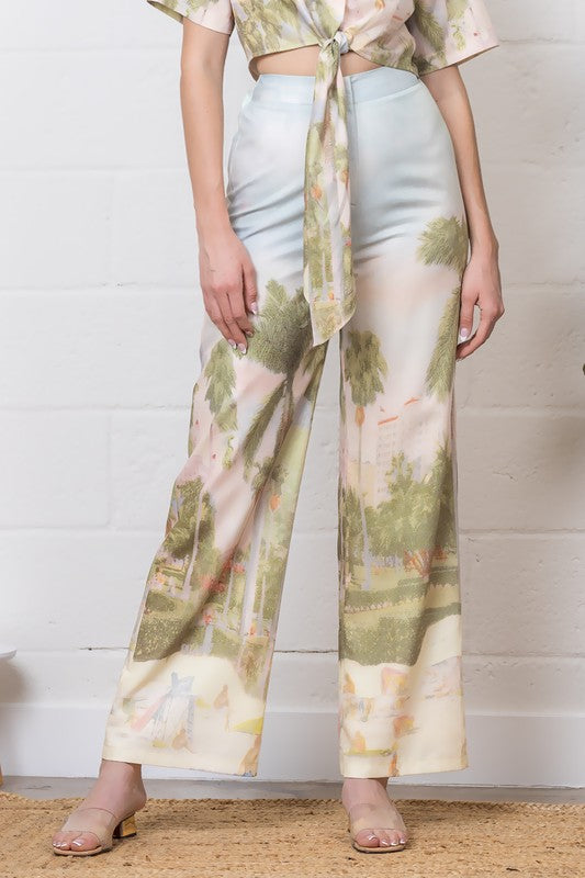 CALI WIDE LEG PANTS