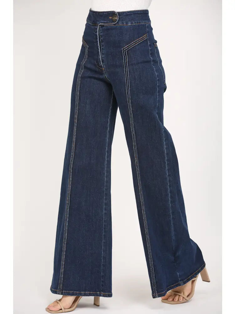Catherine High Waisted Leg Jean