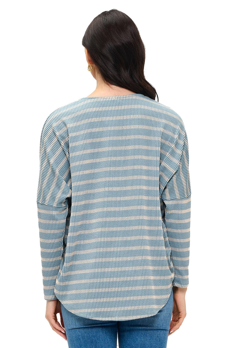 ARIELLA| Sleeve Zipper Top