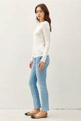 Classic Knit Long Sleeve Top