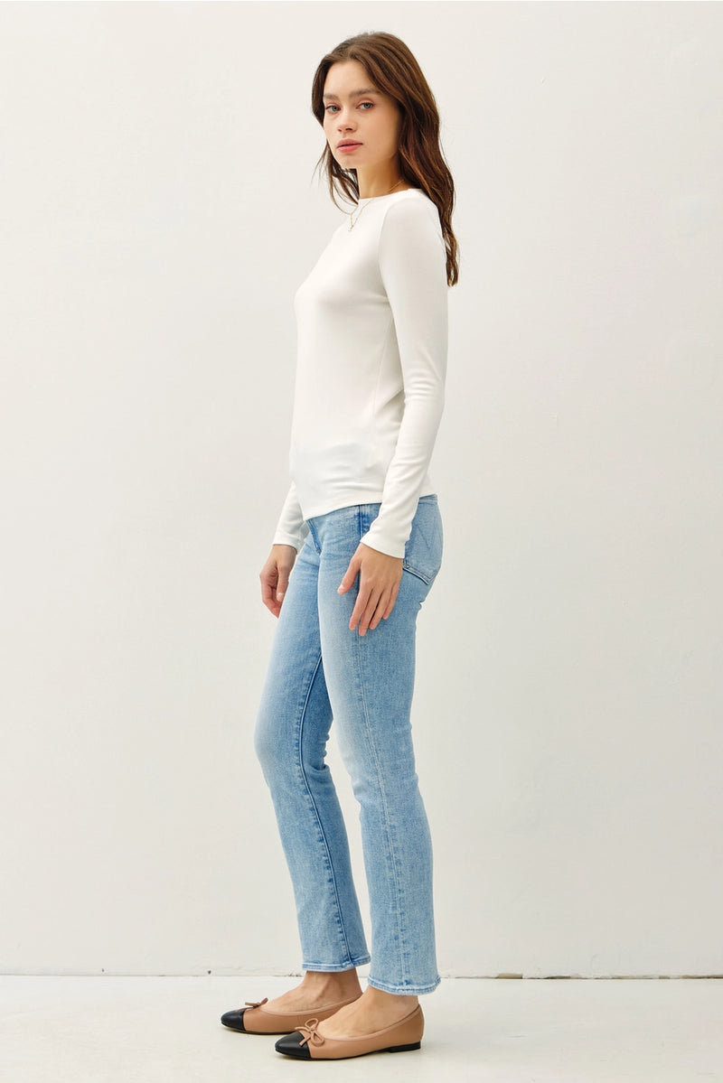 Classic Knit Long Sleeve Top
