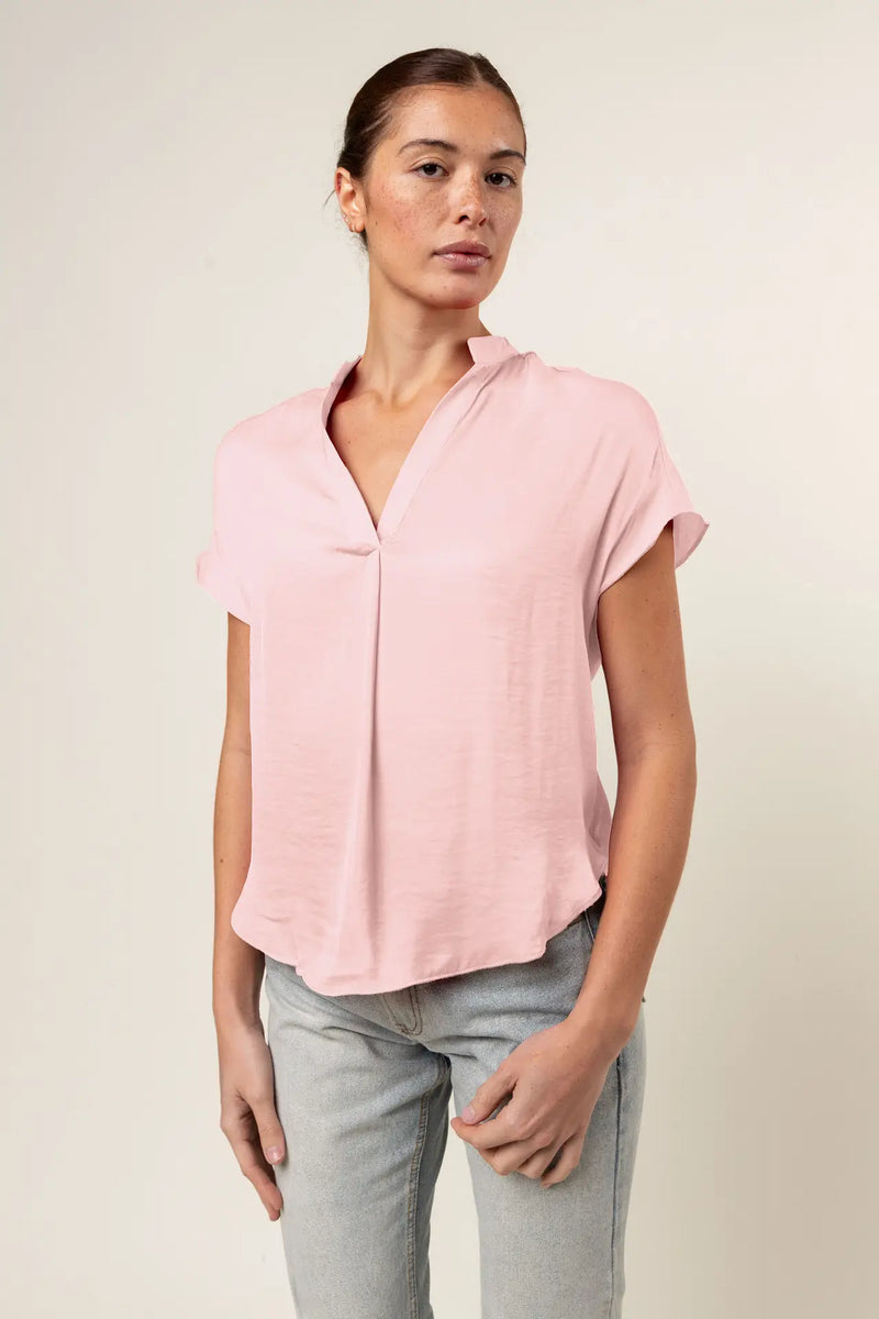 Naked Zebra| Satin Blouse