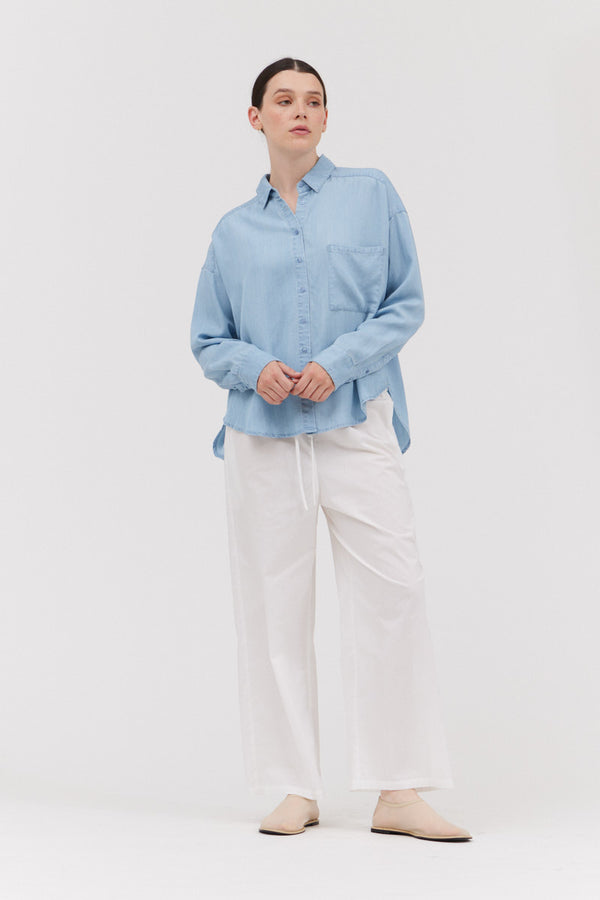 Tencel Long Sleeve Shirt