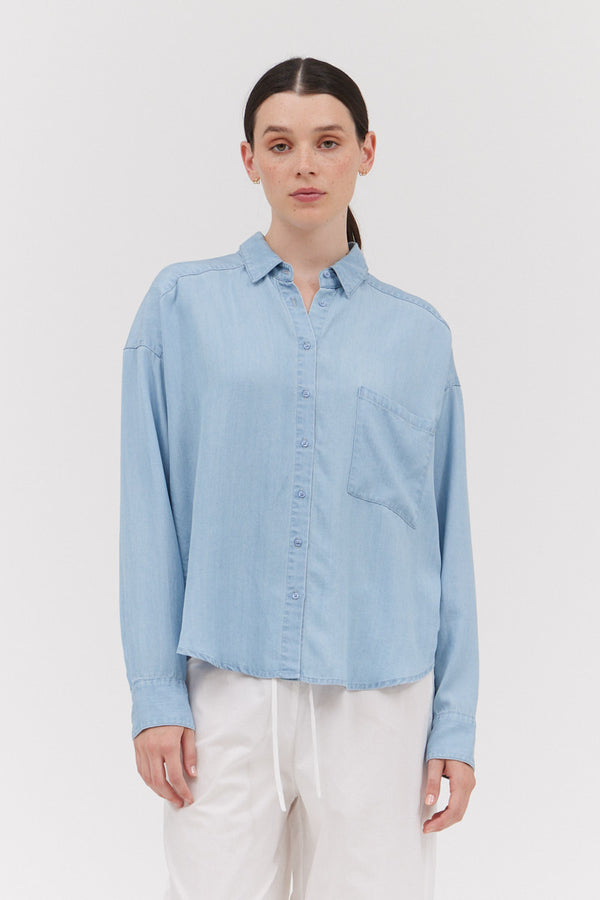 Tencel Long Sleeve Shirt