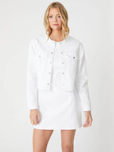 Level 99|Remi Crop Shirt Jacket - Stillwater