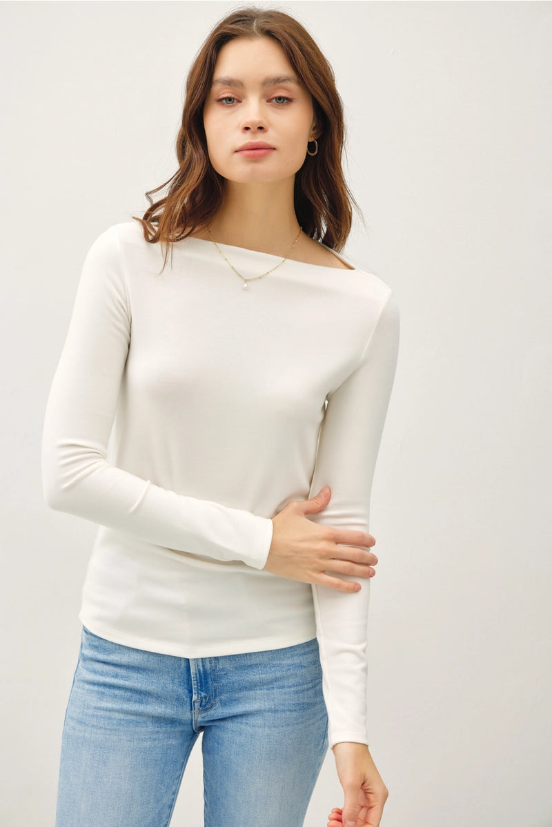 Classic Knit Long Sleeve Top
