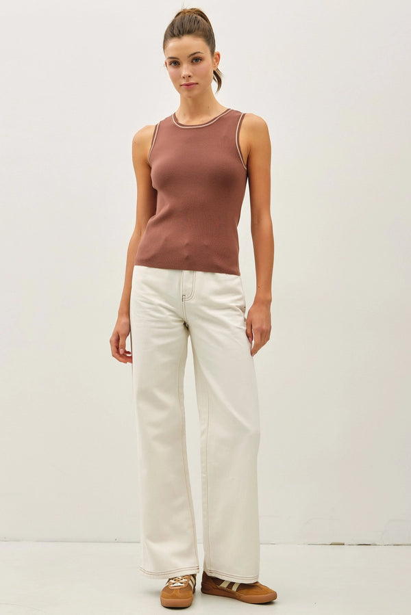 Be Cool| Knit Sweater Tank