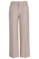 LEVEL 99|Annabelle Cropped Wide Leg-Safari