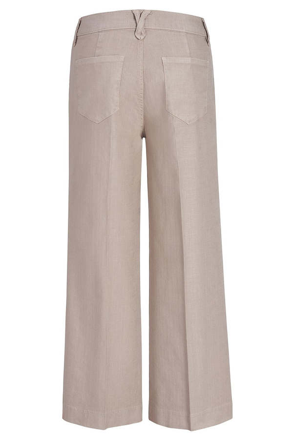 LEVEL 99|Annabelle Cropped Wide Leg-Safari