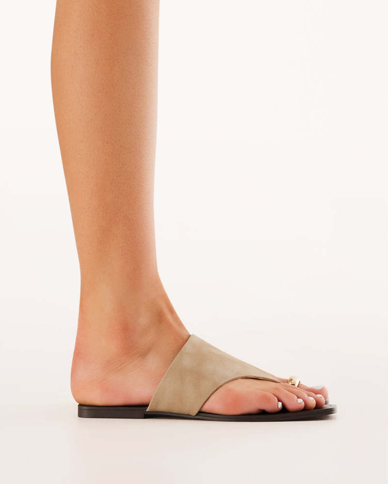 Billini|Antonella Sandal- Taupe Nubuck