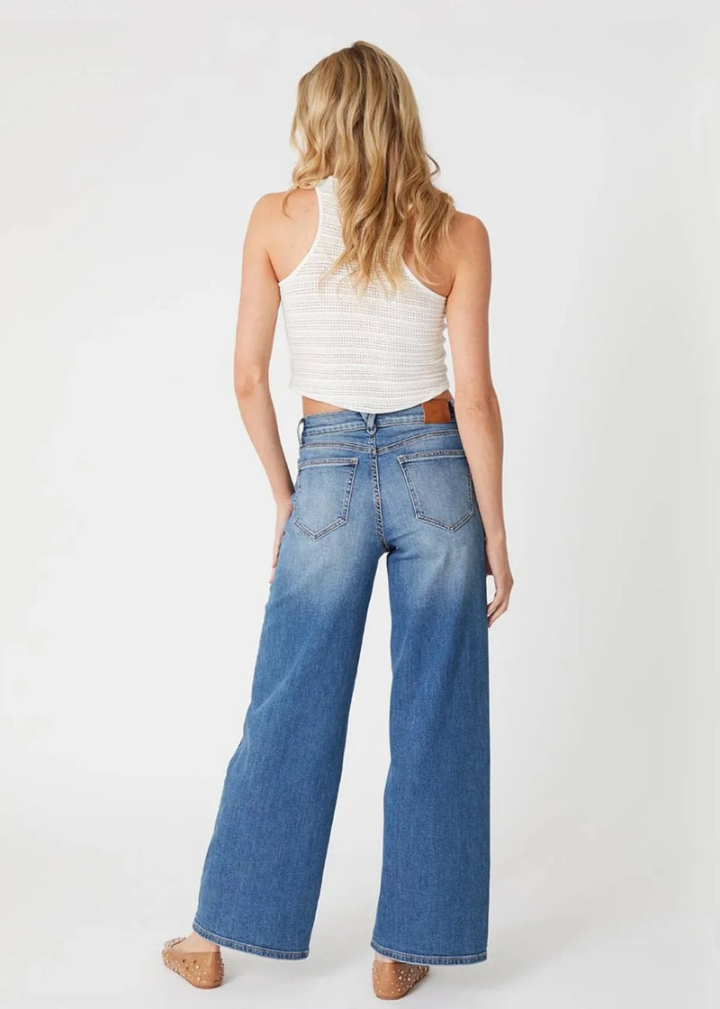 Level 99|Tribecca Sailor Wide Leg Pant