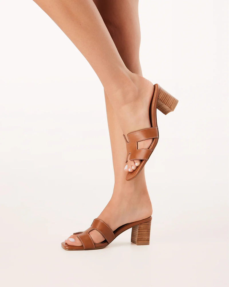 Billini|Elcie Block Heel- Tan