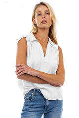 Naked Zebra|Neck Collar Top