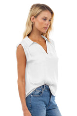 Naked Zebra|Neck Collar Top