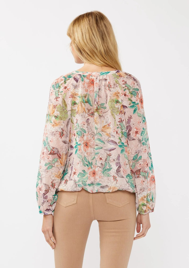 LOVESTITCH|Floral Dust Top