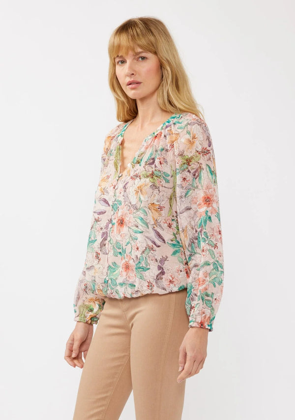 LOVESTITCH|Floral Dust Top