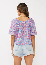 LOVESTITCH|Chrissy Floral Top