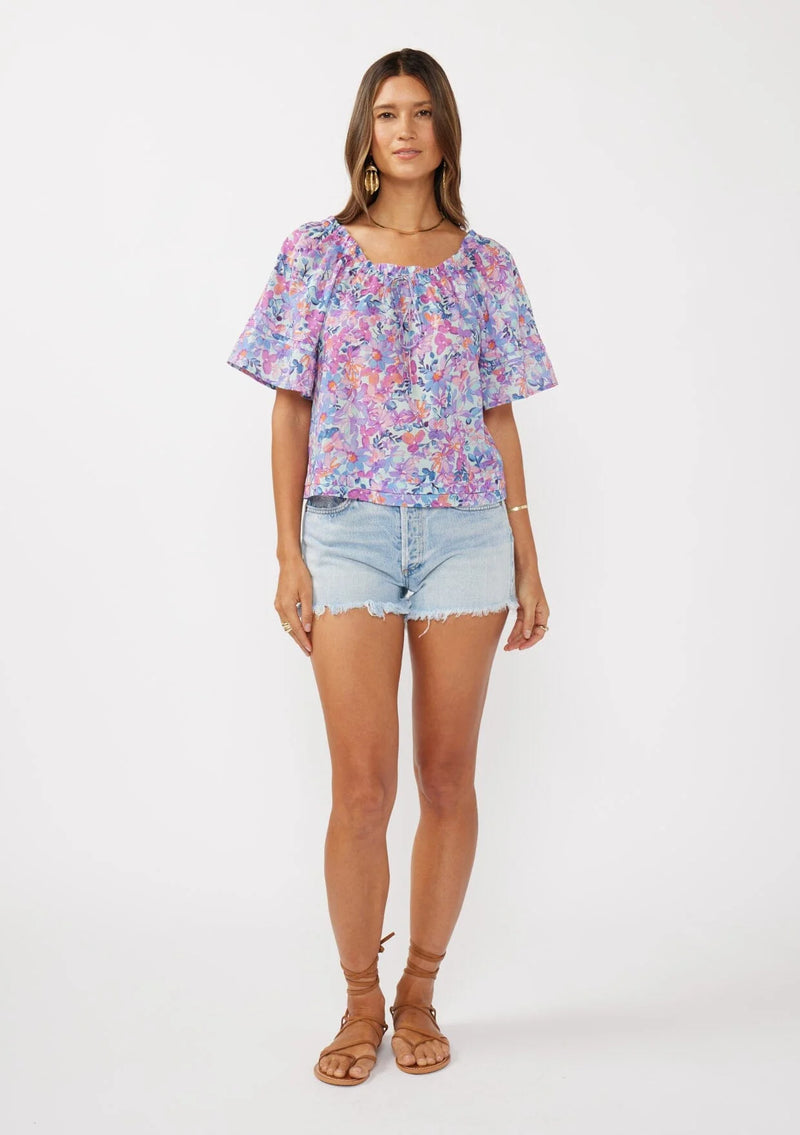 LOVESTITCH|Chrissy Floral Top