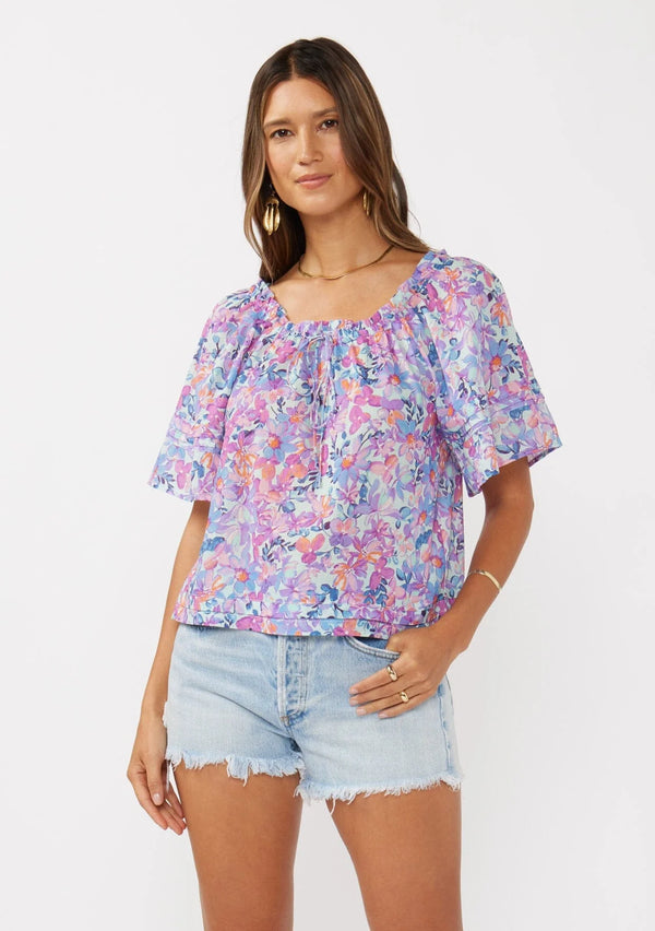 LOVESTITCH|Chrissy Floral Top