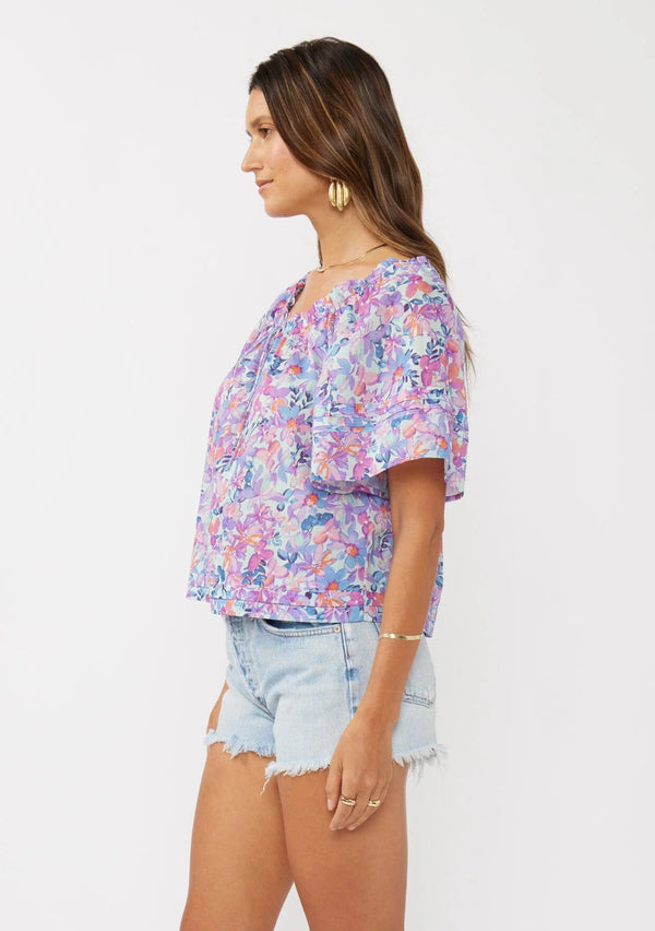 LOVESTITCH|Chrissy Floral Top