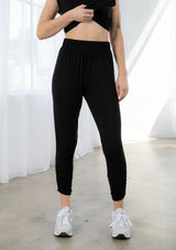 LOVESTITCH|Retreat Side Ruched Pants