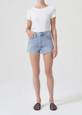 AGOLDE - MILA VINTAGE HIGH RISE SHORT - HAZARD