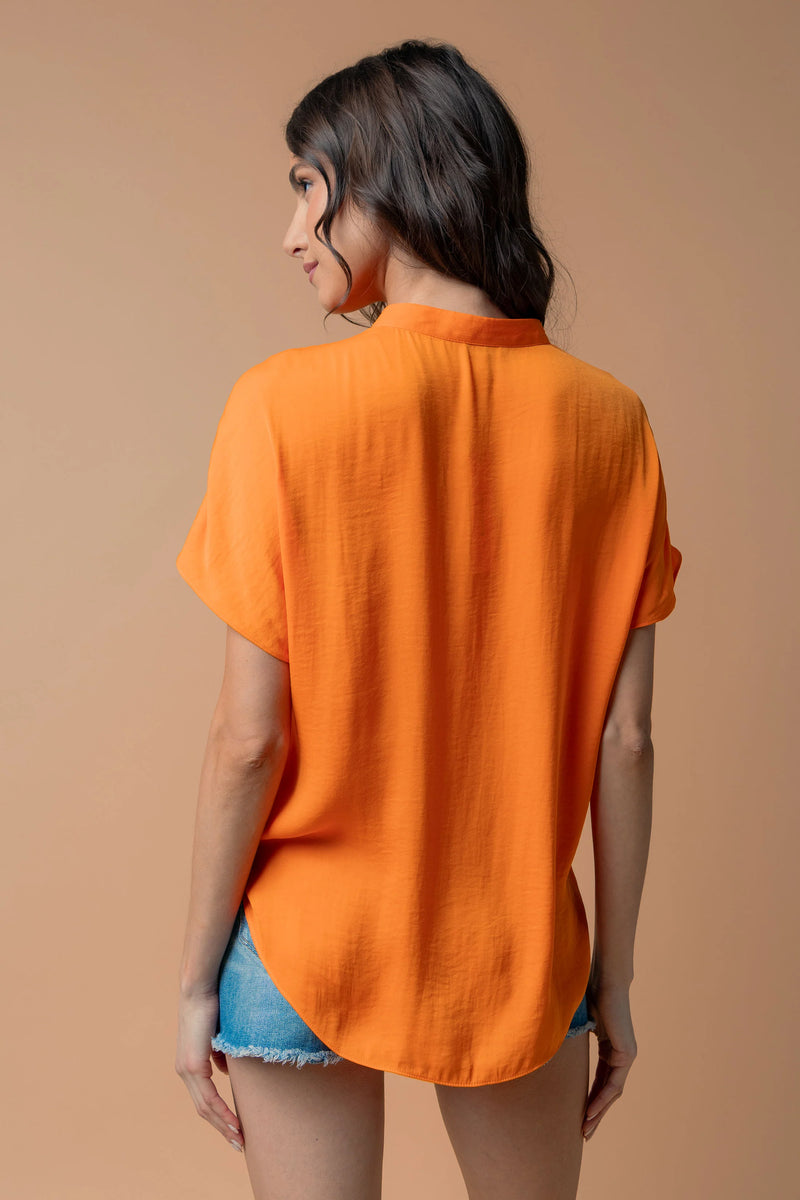 Naked Zebra| Satin Blouse