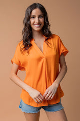 Naked Zebra| Satin Blouse