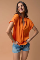 Naked Zebra| Satin Blouse