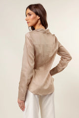 Naked Zebra|Linen Blouse