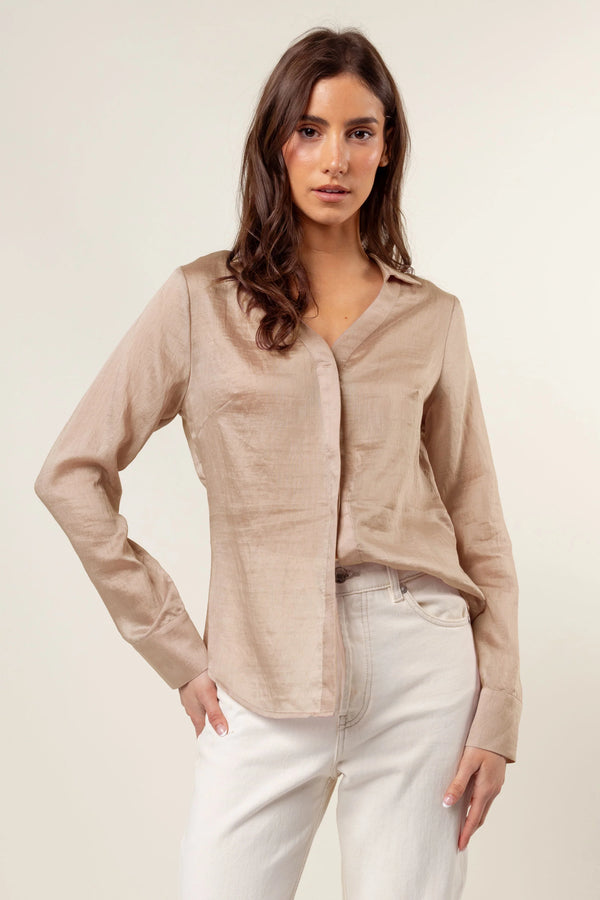 Naked Zebra|Linen Blouse