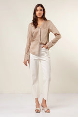 Naked Zebra|Linen Blouse