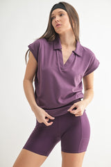 Mono B|Shoreline Pima Cotton Polo Tee