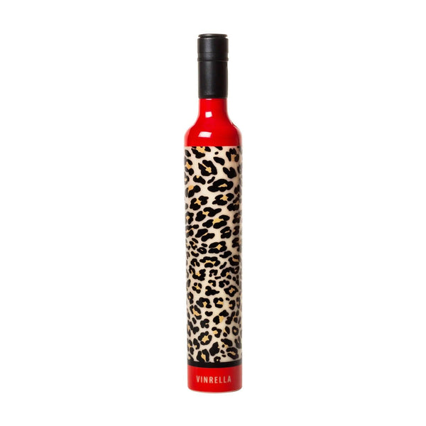 Leopard Print Bottle Umbrella - MELAS CLOTHING CO.