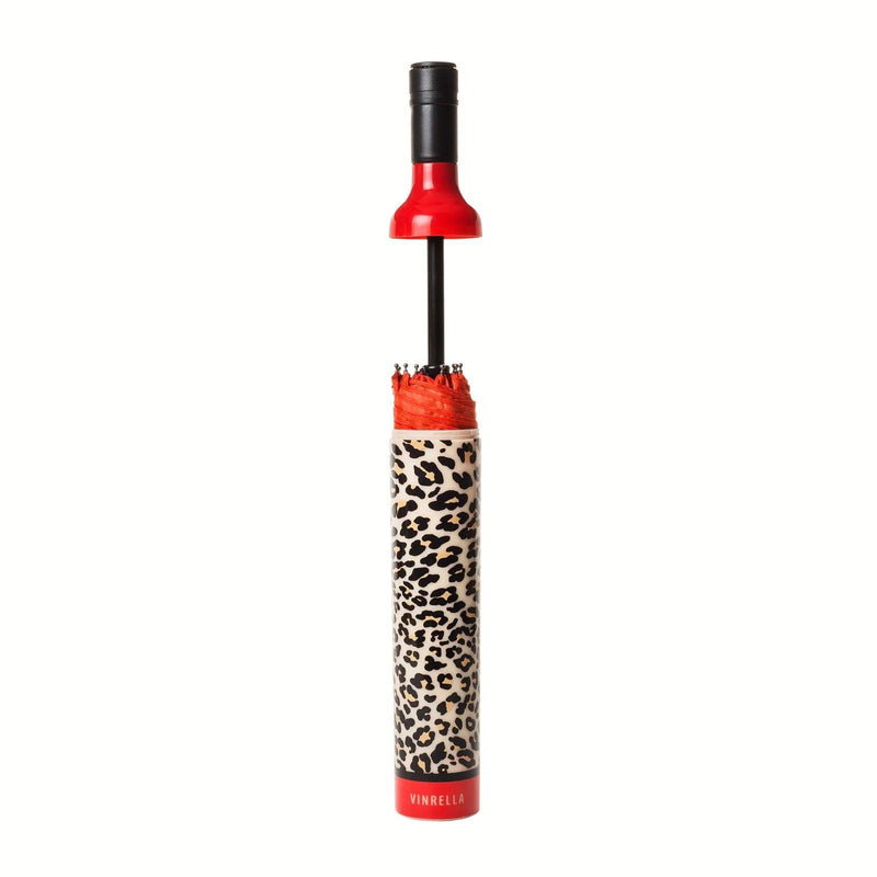 Leopard Print Bottle Umbrella - MELAS CLOTHING CO.