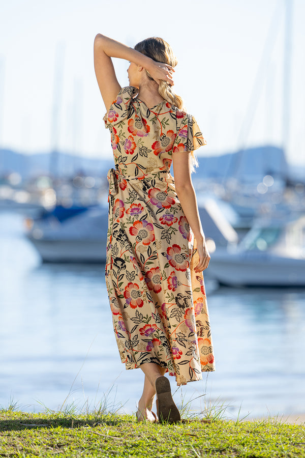 Cienna|Lowanna Cotton Wrap Dress