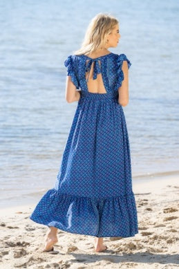 Cienna|Pirrin Open Back Dress