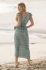 CIENNA| Asha Tie Shoulder Maxi Dress