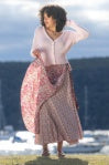 Cienna| Cleo Reversible Wrap Skirt