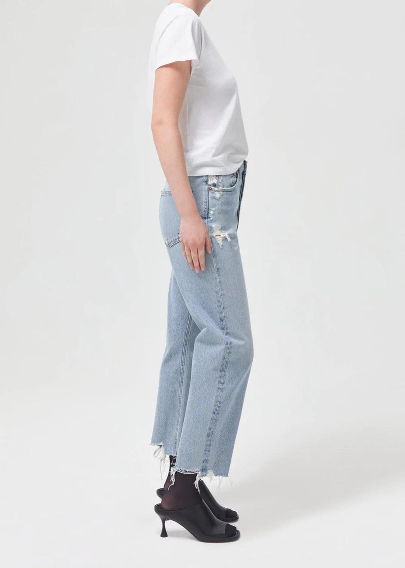 AGOLDE 90'S CROP MID RISE STRAIGHT