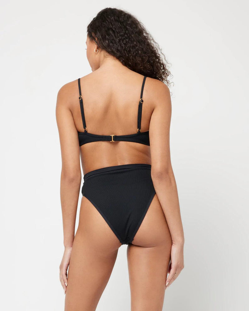 Ribbed Frenchi Bikini Bottom
