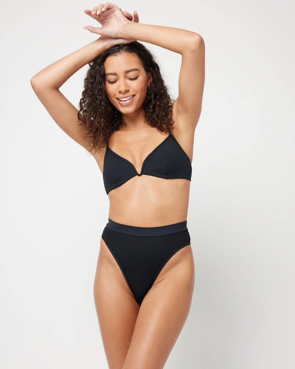 Ribbed Frenchi Bikini Bottom - MELAS CLOTHING CO.